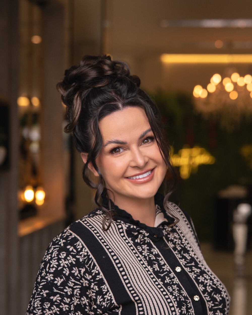Penteado preso para eventos em Chapecó