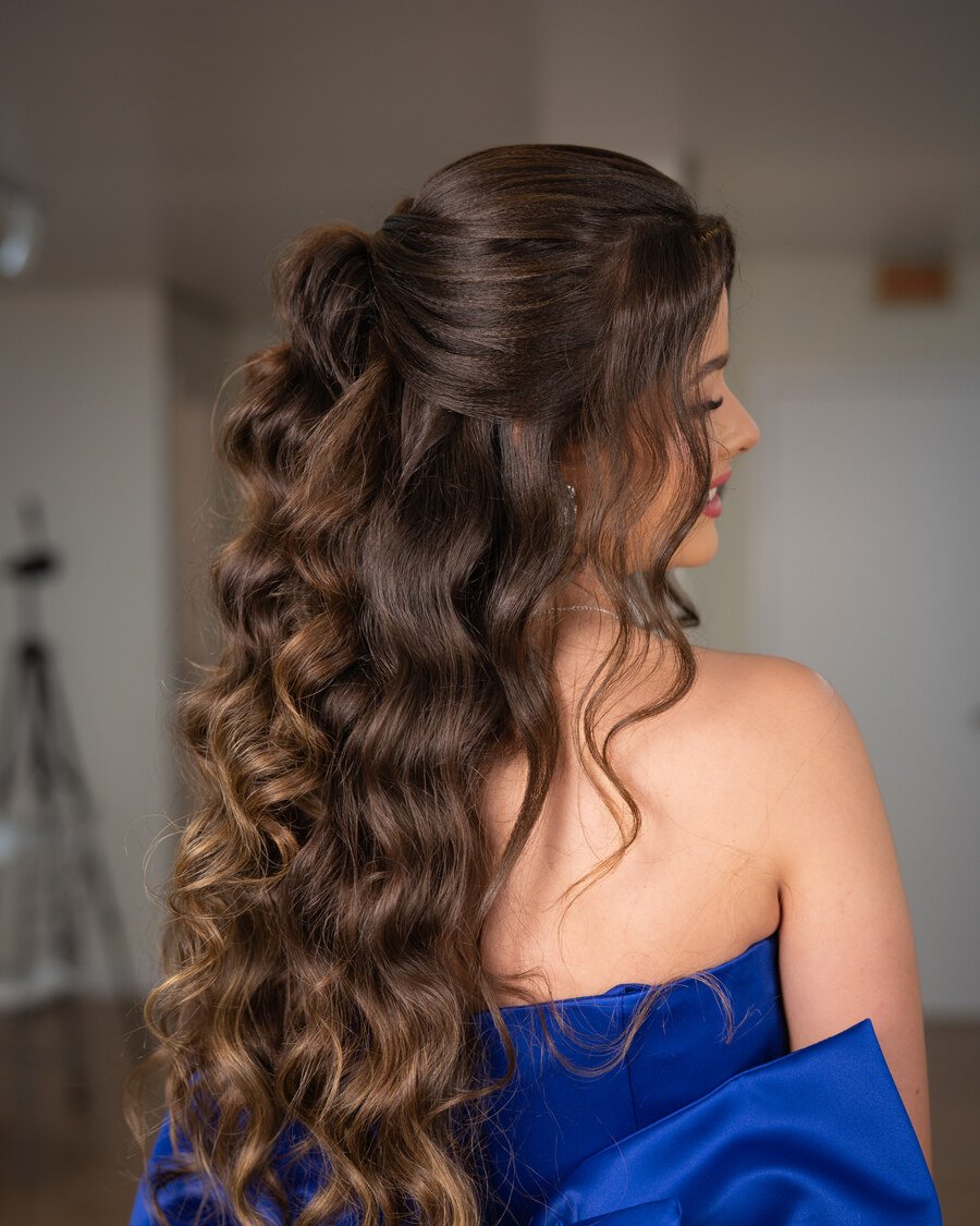 Penteado para noiva em Chapecó