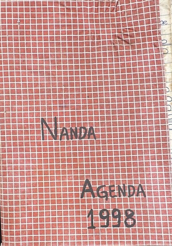 Primeira agenda de 1998