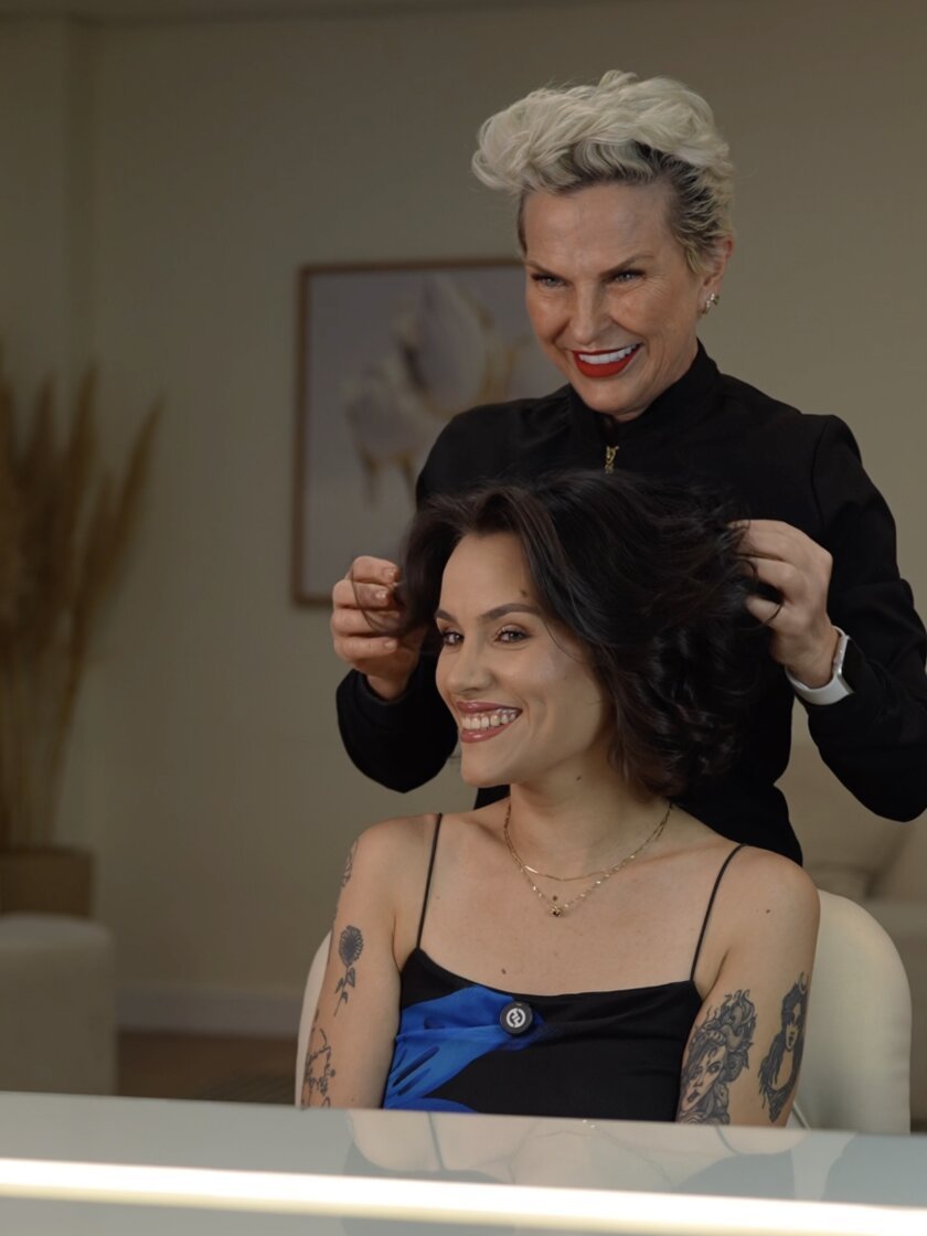 Sua nova versão, com um sorrisão
