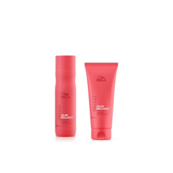 Kit Brilliance Wella Shampoo 250ml + Condicionador 200ml