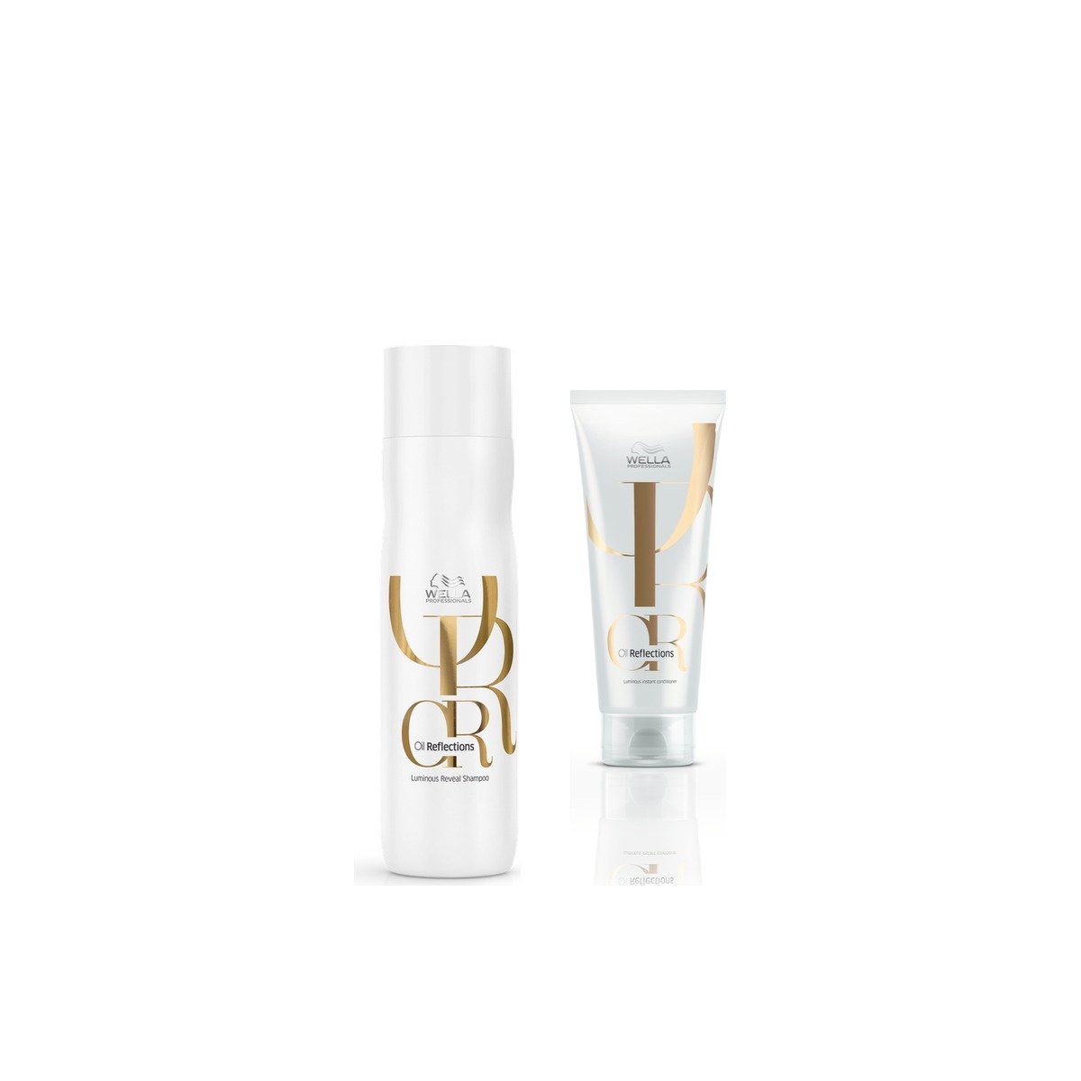 Kit Oil Reflections Wella Shampoo 250ml + Condicionador 200ml