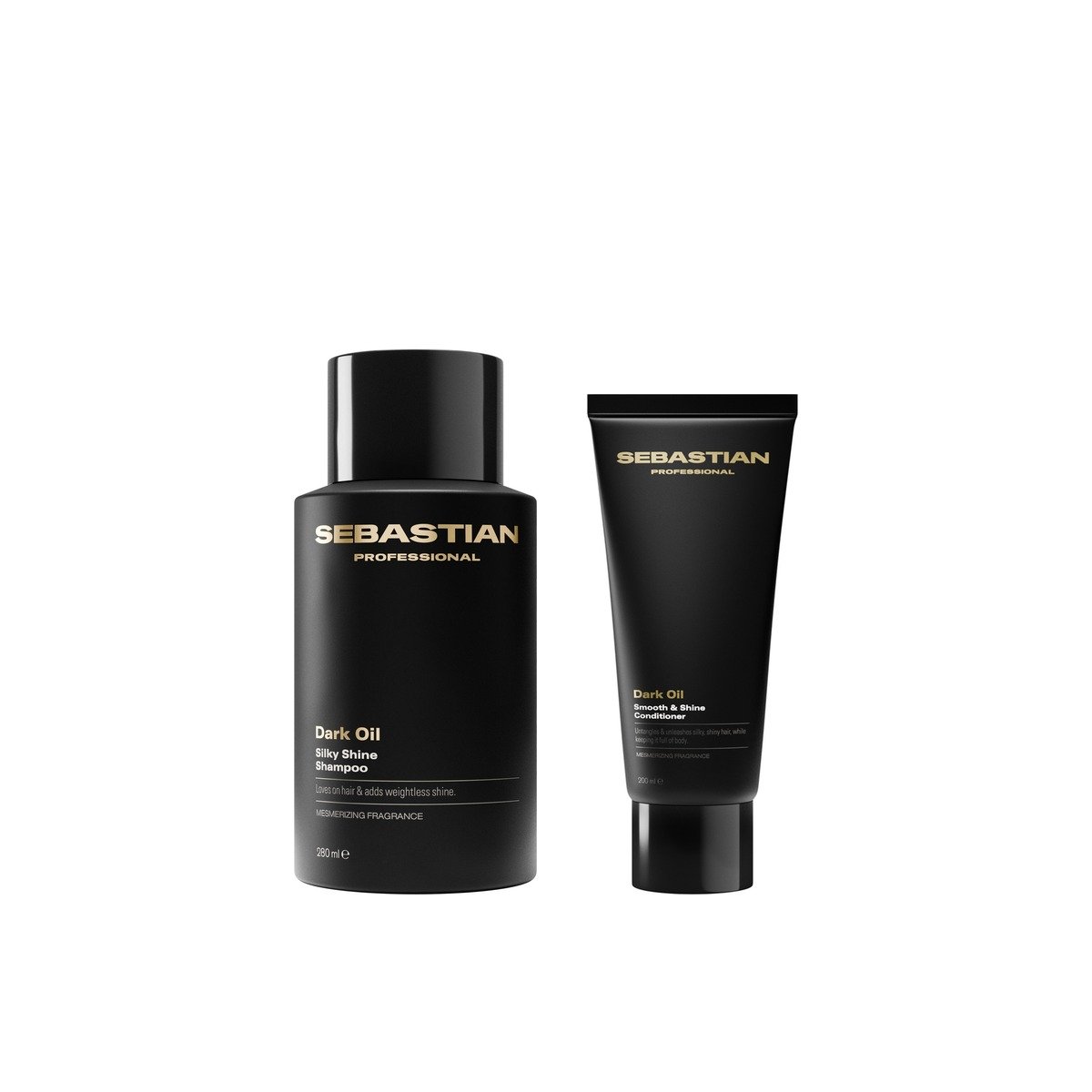 Kit Dark Oil Sebastian Shampoo 280ml + Condicionador 200ml