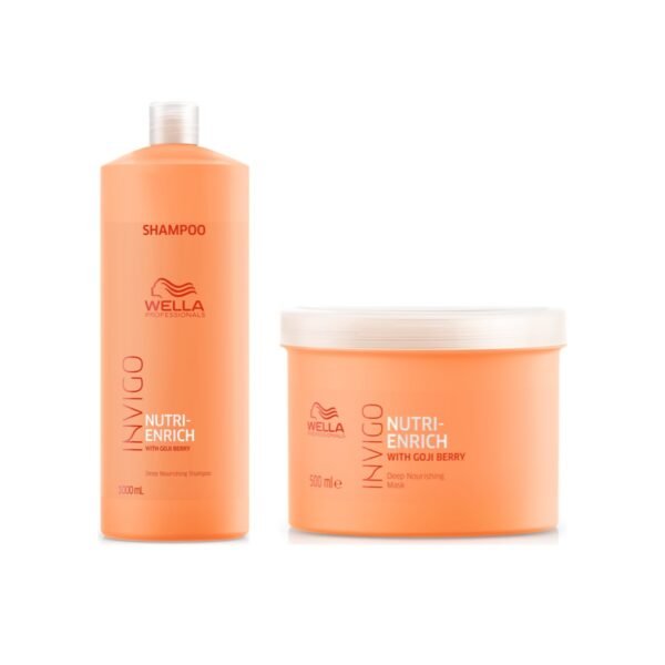 Kit Enrich Wella Shampoo 1L + Máscara 500ml