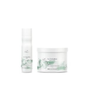 Kit NutriCurls Wella Shampoo 250ml + Máscara 150ml