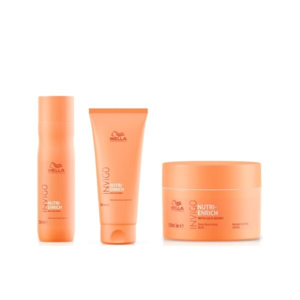 Kit Enrich Wella Shampoo 250ml + Cond 200ml + Máscara 150ml